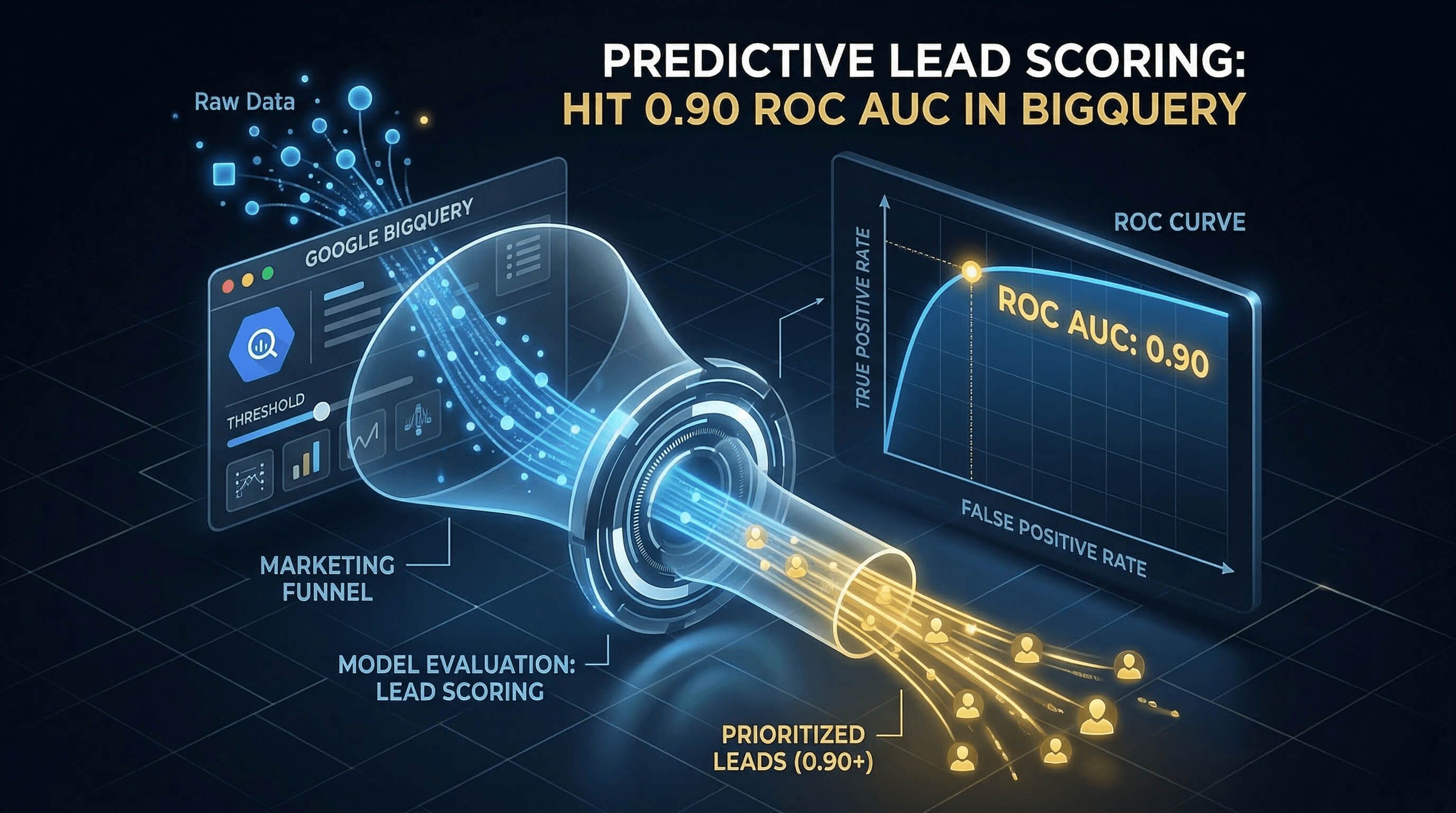 Building Predictive Lead Scoring Via Logistic Regression in Google BigQuery ML